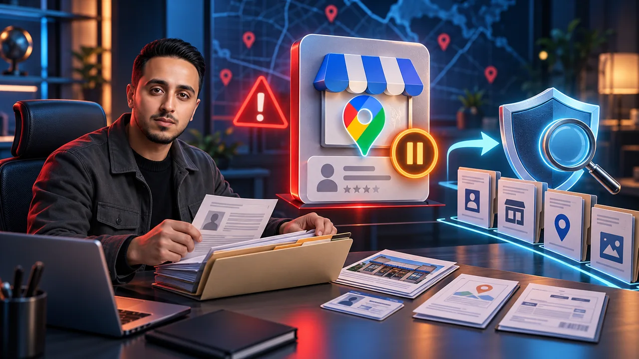 Eslam Elshikh avatar reviewing a business profile and appeal evidence