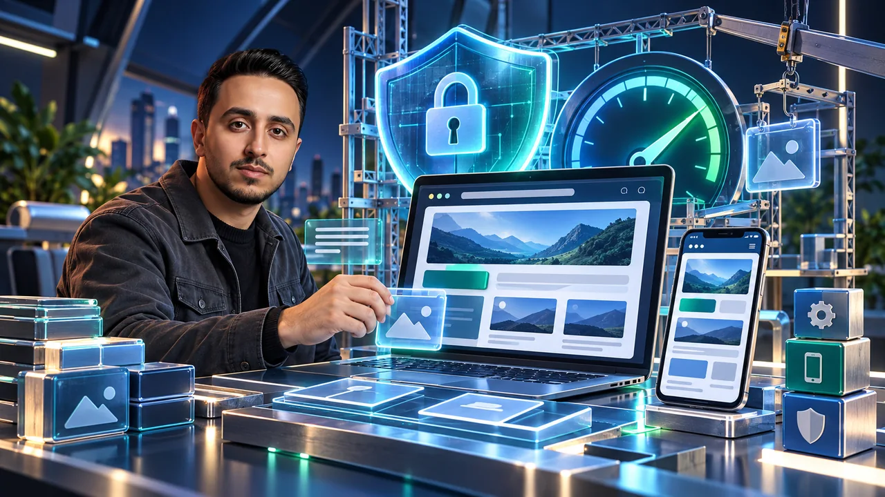 Eslam Elshikh avatar building a responsive website with security and performance elements